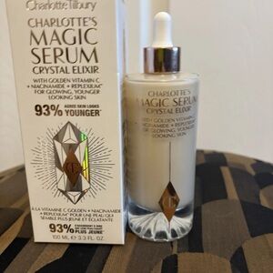 NEW in box! Charlotte Tilbury Magic Serum Jumbo 3.3 oz! Free shipping!!
